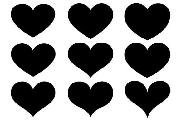 Download Heart Svg, Heart Shape Bundle - Heart svg Collection