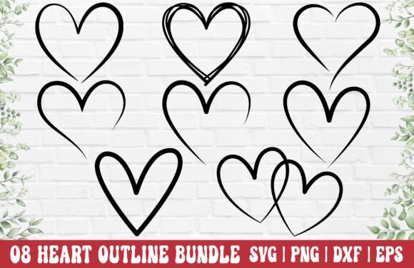 Download Heart Outline SVG PNG - Open Heart SVG - Heart svg Collection