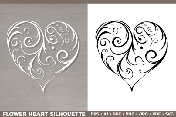 Download Flourish Heart SVG. Swirl Heart SVG - Heart svg Collection