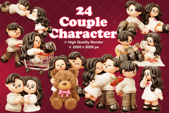 Download Couple Character, Boyfriend, Girlfriend - Boyfriend Collection