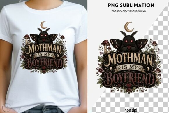 Download Mothman is My Boyfriend PNG | Dark - Boyfriend Collection