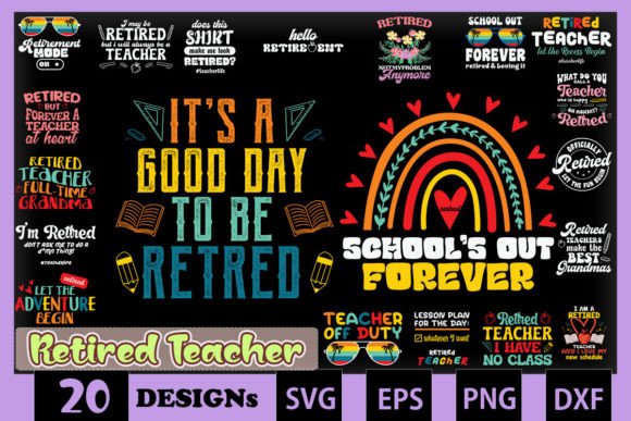 Download Retired Teacher Bundle SVG 20 Designs - Teacher bundle svg Collection